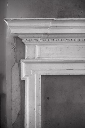 Mantel in room next to office, 1790s